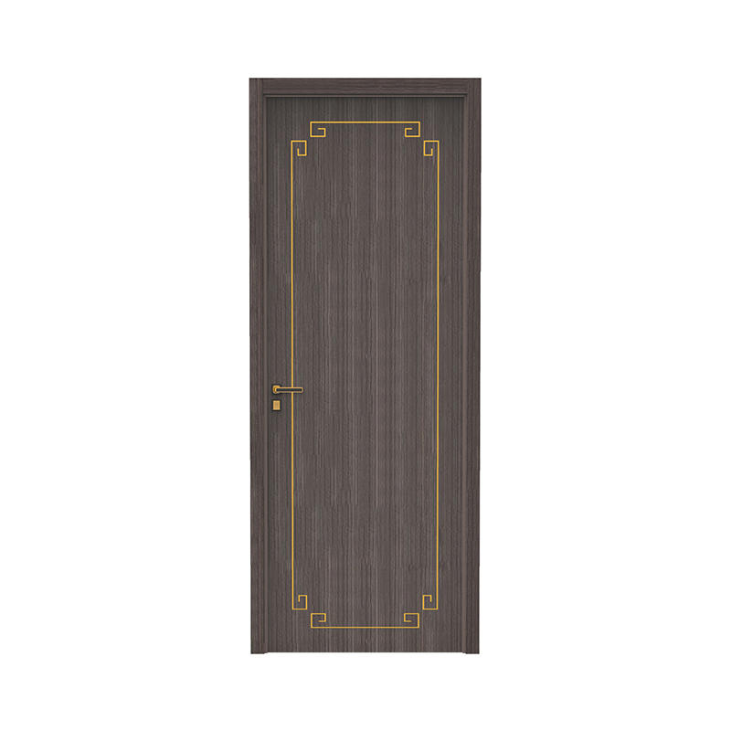 齐平设计再生木塑极简卧室门HL-5032